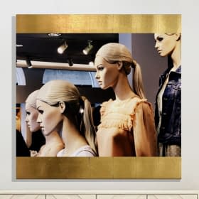 "VENICE GIRLS GOLD" von HUGO KOEHLER auf art24