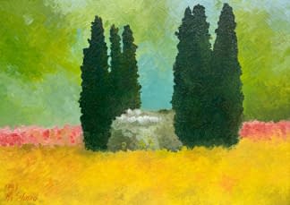 "Spectacle de couleurs en provence" von Philipp H. Schmid auf art24