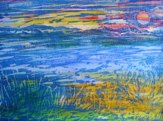 "Am Mechower See" von Ebba Sakel auf art24