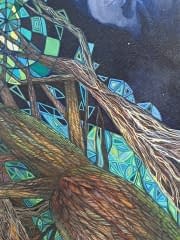 ""In der Umarmung der Bäume"" von Katarzyna Knap KNAP_ART auf art24