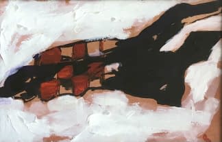 "Fekvő Alak/Liegende Person" by Attila Orbán on art24