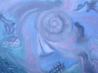 "Das kleine Haus" von Ebba Sakel auf art24