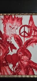 "Life is a Clown" de Jacqueline Berg sur art24