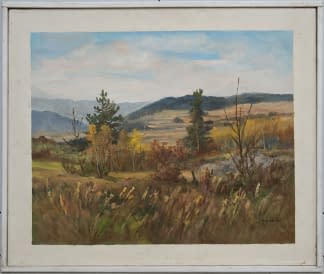 "Landschaft bei Netvořice" by Jan Sklenar on art24