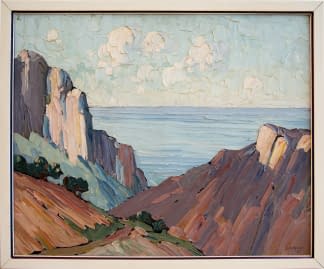 "Golfe Evisa Corse (dt. Golfe Evisa Korsika)" by Ch. A. Mangin on art24