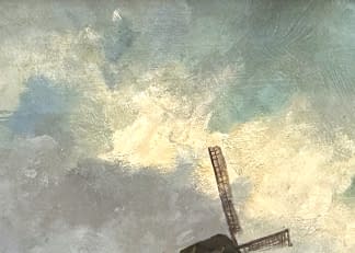 ""Die beiden Mühlen."" de Jacob Henricus (Jacobus) Maris sur art24