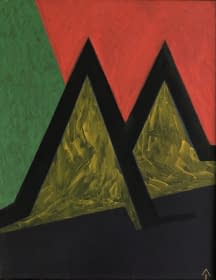 "Angyal Ikon/Engel Ikone" von János Aknay auf art24