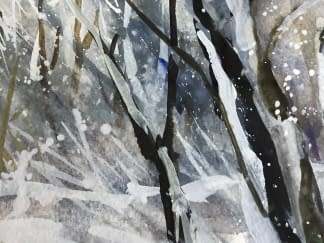 "Téli Bánfalva/Bánfalva im Winter" by Tibor Gáspárdy on art24