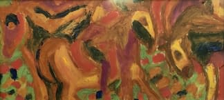 "Erdei lovaglás/Reiten im Wald" by Pasaréti Csepeli Varró Németh Miklós on art24
