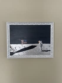 "A Walk on the Moon" von Adrian Matthes auf art24