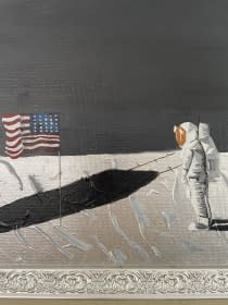 "A Walk on the Moon" von Adrian Matthes auf art24