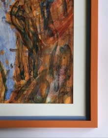 "Kék Angyal/Blauer Engel" by Éva Skoda on art24