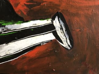 "Térdelő/Knieende" by Attila Orbán on art24