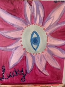 "third eyez open" by rebeccaroxanne on art24
