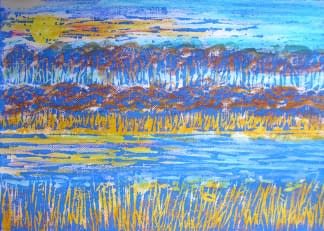 "Am Mechower See" von Ebba Sakel auf art24