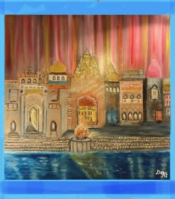 "Varanasi" von Doks auf art24