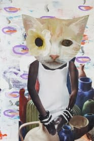"von Katzen und ihren Geschichten, Serie." by Maria Fernanda Schulz on art24