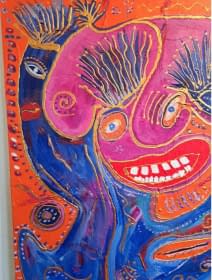 "Number 3 der Gold Serie" by Rolphe Alcide Grimaître on art24