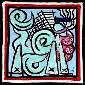 ""THE WISDOM KEEPER" NR.102" by CAN OZAN CAGLI on art24