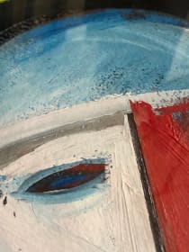 "Festőangyal/Maler Engel" de János Aknay sur art24