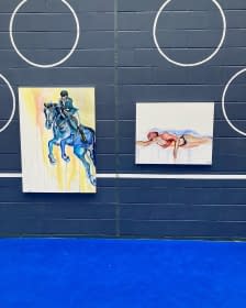 "I swimm across" de Katarina Babska Malikova sur art24