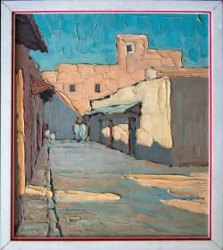 "Tiznit - Les Souks (dt. die Souks von Tiznit) (RESERVIERT)" by Ch. A. Mangin on art24