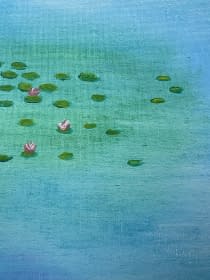 "Water lilies 2" von Loïc Lippi auf art24