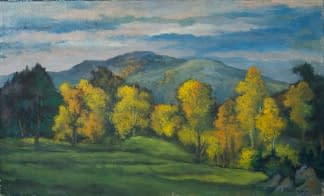 "Pod Buchlovem (dt. Buchlov)" by František Sembdner on art24