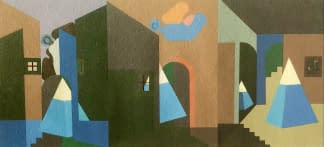 "Angyal érkezett (P) 8/16 /Der Engel ist angekommen (P) 8/16" von János Aknay auf art24