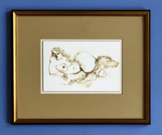 "Fekvő Akt/Liegender Akt" von Ruttkay Sándor auf art24