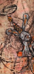 "Life is a Clown" by Jacqueline Berg on art24