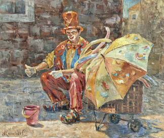 "Everything will be fine!" by Anton Kolokolov on art24