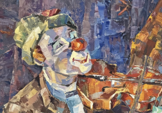"Merry melody" by Anton Kolokolov on art24
