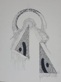 "Dualität meines Selbst" by Arto Forma on art24