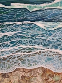 ""Wind und Wellen"" von Katarzyna Knap KNAP_ART auf art24