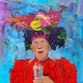 "John Malkovich" by Maria Fernanda Schulz on art24