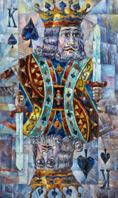 "King of Spades" by Anton Kolokolov on art24