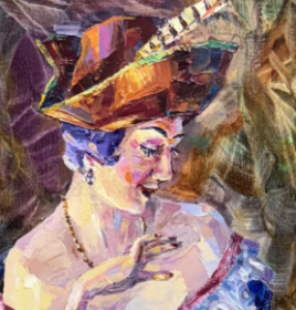 "Kiss" by Anton Kolokolov on art24