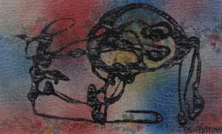 "Komposition auf Tapete" by Ettore Della Savina on art24