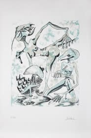"Visite d'Hébélone à l'automne / Dames d’un autre monde 23/44" by Jean Noël Delalande on art24