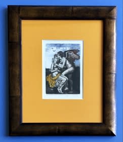 ""Ámor és Psyche" XI/XV EA" by Zoltán Vén on art24