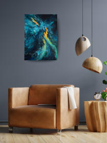 "Need to Calm Down" von FKT ART Katalin Fincza auf art24