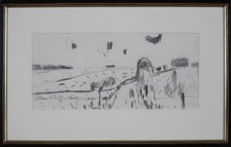 "Landschaftszeichenskizze Košice" by Josef Kilián on art24