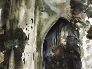 "Kecske-templom/Geißkirche" by Tibor Gáspárdy on art24