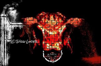 "slaughterhouse" by the art of the artist on art24