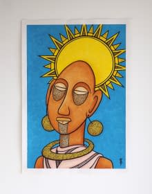 "Gesicht 7" by Paul Pablo Göttert on art24