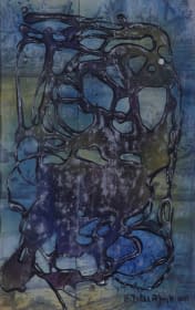 "Komposition auf Tapete" von Ettore Della Savina auf art24