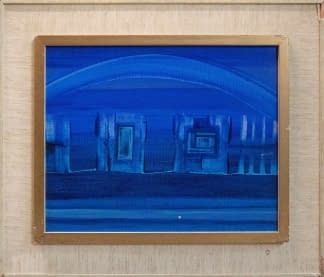 "Traumstruktur um Mitternacht" von Edith Irving-Sommer auf art24