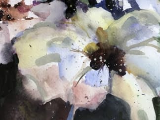 "Virágcsokor (Bazsarózsa)/ Blumenstrauß (Pfingstrose)" by Tibor Gáspárdy on art24