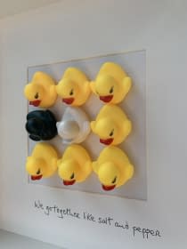 "We go together like salt and pepper" by T P Hardisty on art24